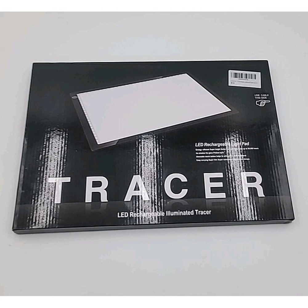 A4‎ LED Copy Board Light Tracing Box Ultra-Thin Dimmable USB Power Rechargeable